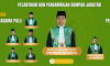 PTA Palu Melaksanakan Pelantikan 10 Hakim Tinggi Dan 3 Ketua Pengadilan Agama Serta Pelepasan Wakil Ketua Dan Hakim Tinggi